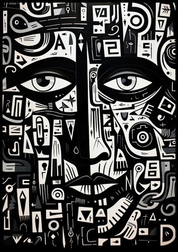 Plakat 70x100cm Labirynt Myśli na Arena.pl