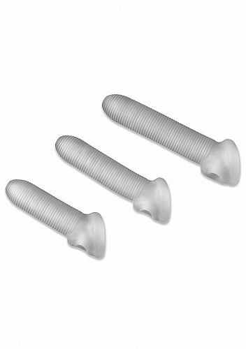 Fat Boy Micro Ribbed Sheath Clear 7,5" na Arena.pl