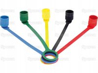 Stauff Zaślepka Czerwony PVC Pasuje do 1'' Female