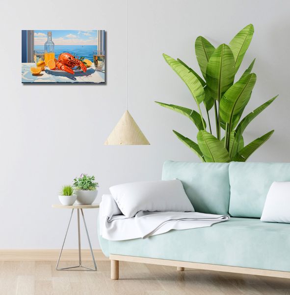 Obraz 50x30cm Homary Nie Do Pary zdjęcie 2