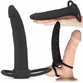 PROTEZA penisa STRAP-ON ANALNY podwójna penetracja