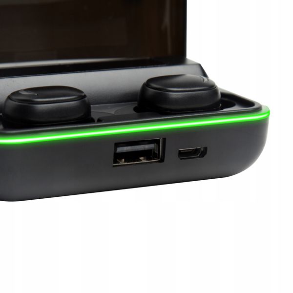 Słuchawki Bluetooth 5.0 POWERBANK ładowarka USB zdjęcie 6