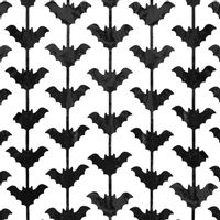 Kurtyna imprezowa nietoperze czarna halloween 100x200 cm