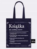 DEFINICJA KSIĄŻKI torba na książki granat 1004