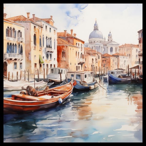 Plakat 60x60cm Wenecka Impresja zdjęcie 2