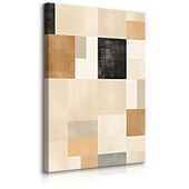 Obraz Do Salonu Kwadraty Abstrakcja Boho Wzór Geometryczny 20cm x 30cm
