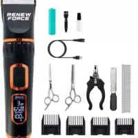 Profesjonalna Maszynka do Strzyżenia Psów Cichy Trymer dla Psa Golarka 9w1