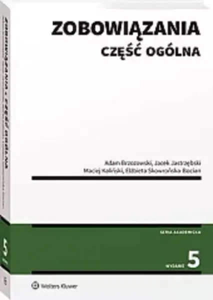 Zobowiazania. Czesc ogólna zdjęcie 1