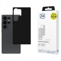 Etui plecki 3mk Silicone Case Czarne do Samsung Galaxy S25 Ultra