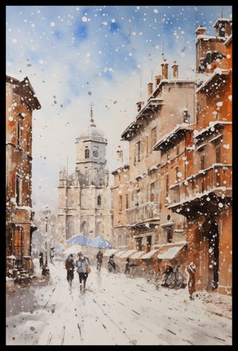 Plakat 40x60cm Urok Starych Miast na Arena.pl