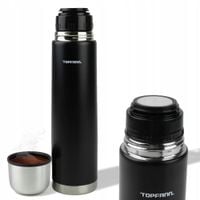 TERMOS PRÓŻNIOWY BIDON 1L KAWA HERBATA KUBEK