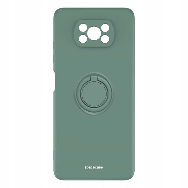 Spacecase Silicone Ring Poco X3 Pro/Nfc Dark Green zdjęcie 5