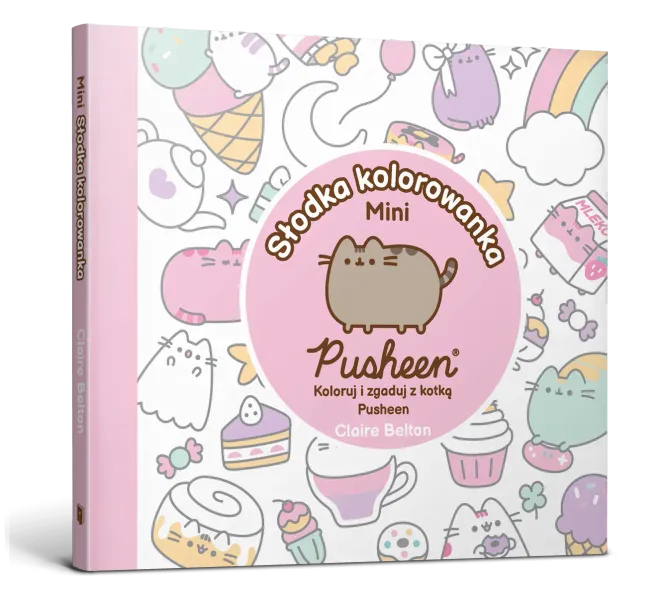 Słodka minikolorowanka Pusheen zdjęcie 1