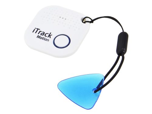 iTrack Motion lokalizator kluczy alarm ruchu Bluetooth GPS biały na Arena.pl