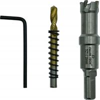 Otwornica widiowa koronka wiertło 16 mm do metalu, aluminium, inox, drewna