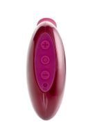 toyfa a-toys myrty clitoral vacuum stimulator, burgundy, 9.8 cm