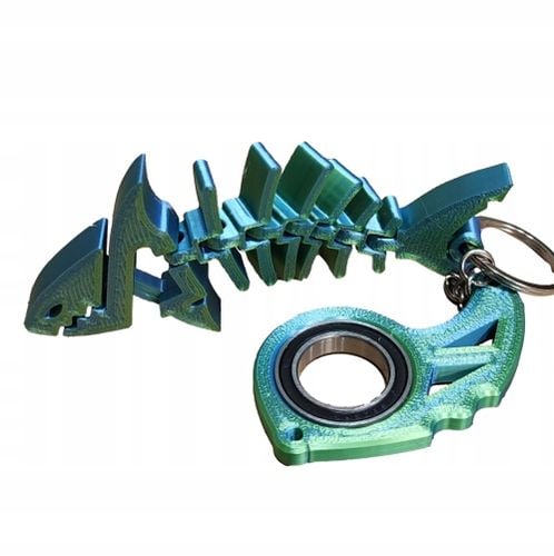 Keyspinner Keyrambit + Rekinek TikTok Key - Na Prezent! LAGOON -Druk 3D na Arena.pl