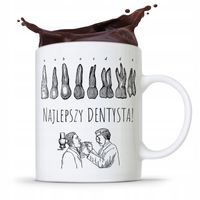 Kubek Prezent Dla Dentysty Najlepszy Dentysta Z Nadrukiem Ze Zdjęciem