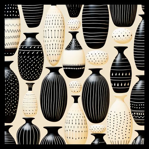 Plakat 30x30cm Monochromatyczna Harmonia na Arena.pl