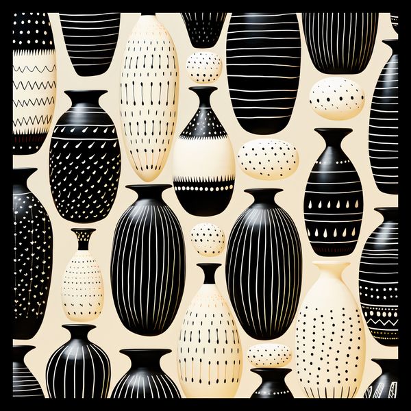 Plakat 30x30cm Monochromatyczna Harmonia zdjęcie 2