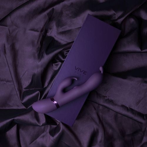 gada   vibrating bunny ear g spot rabbit with pulse wave shaft na Arena.pl