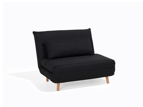Sofa rozkładana czarna SETTEN na Arena.pl