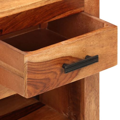 Stolik nocny, 40x30x50 cm, lite drewno na Arena.pl