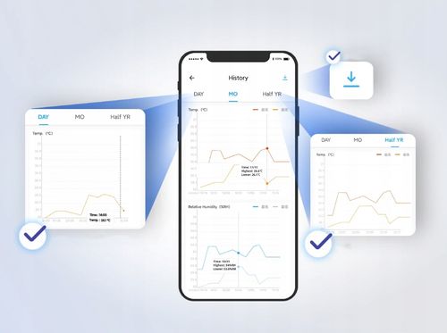 Czujnik Temperatury Wilgotności Wyświetlacz LCD ZigBee SNZB-02D Bateri na Arena.pl