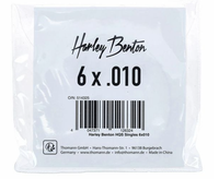 Struny do gitary elektrycznej, akustycznej Harley Benton HQS Singles 6x010