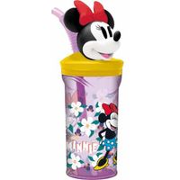 Kubek ze Słomką Minnie Mouse Sunshine 360 ml