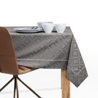 Obrus bawełniany MAYA mankiet  + lamówka 110X180 kakaowy DecoKing