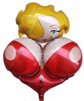 Balon seksowna kobieta na Wieczór Kawalerski XXL