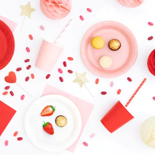 Kubeczki czerwone 220ml 6szt na Arena.pl