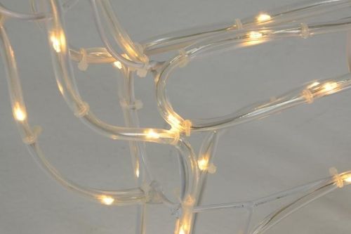 Świecący renifer do ogrodu 83 LED, ciepłe białe na Arena.pl