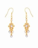 kolczyki długie z kryształami (p12186au)