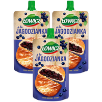 Łowicz Deser owocowo - ryżowy a'la jagodzianka 100 g x 3 sztuk