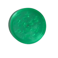 Plastikowy  Lekki Grinder do Mielenia Tytoniu Suszu CBD Młynek Zielony