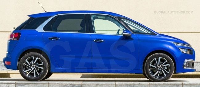 CITROEN C4 PICASSO - Listwy CHROM na drzwi boczne dekoracyjne chromowane zdjęcie 3