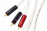 2X KABEL PRZEWÓD DO SUBWOOFERA TYPU Y ATLAS ELEMENT ACHROMATIC 1RCA-2RCA 5m