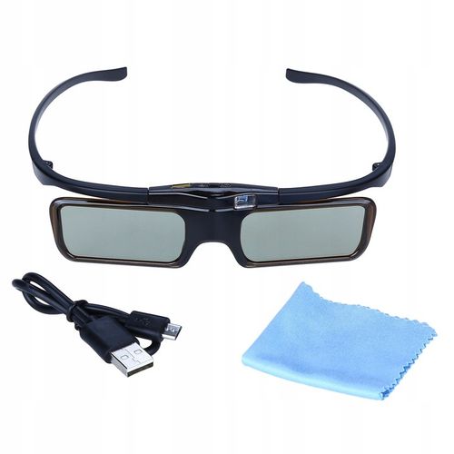 Aktywne Okulary Migawkowe 3D DLP LINK Projektor TV na Arena.pl