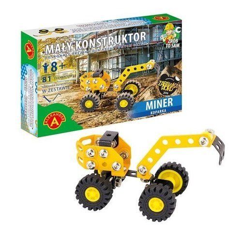 Mały Konstruktor Koparka Miner ALEXANDER na Arena.pl
