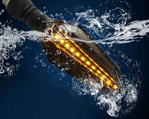 4X KIERUNKOWSKAZY MOTOCYKLOWE SKUTERA QUAD MOTOR DYNAMICZNE LED HOMOLOGACJA na Arena.pl