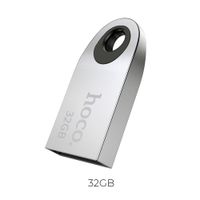 Pendrive 32GB USB 2.0 (USB A) Hoco mini UD9 srebrny