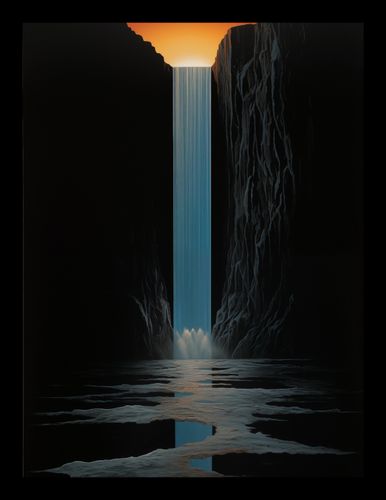 Plakat 15x20cm Wodospad Światła na Arena.pl
