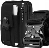 SASZETKA NERKA TAKTYCZNA MILITARNA WOJSKOWA SURVIVAL KIESZEŃ + PAS