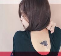 Tatuaż motyw damskie kolorowe Wyobraźnia Paperself