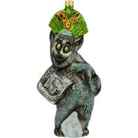 Bombka choinkowa szklana: Król Julek