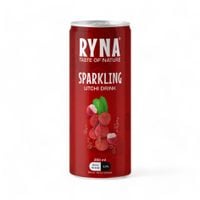 RYNA LITCHI SPARKLING DRINK 250ML