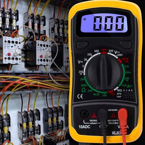 PROFESJONALNY MIERNIK PRĄDU DO MIERZENIA AMPEROMIERZ CYFROWY LCD UNIWERSALN na Arena.pl