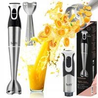 BLENDER RĘCZNY MIKSER ROZDRABNIACZ ROBOT MOC 1200W REGULACJA OBROTÓW TURBO